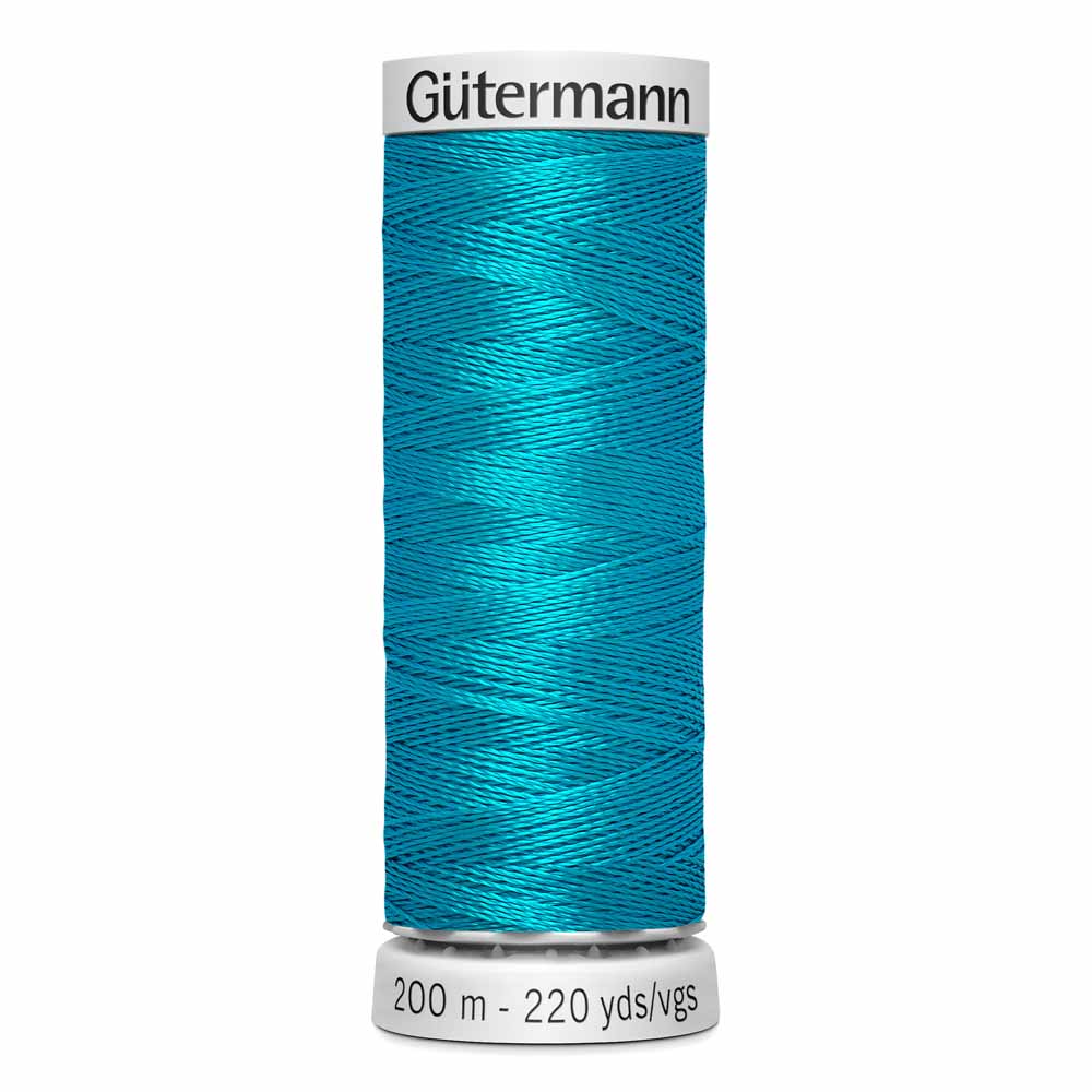 GÜTERMANN Dekor Rayon Thread 200 m - Bright Peacock