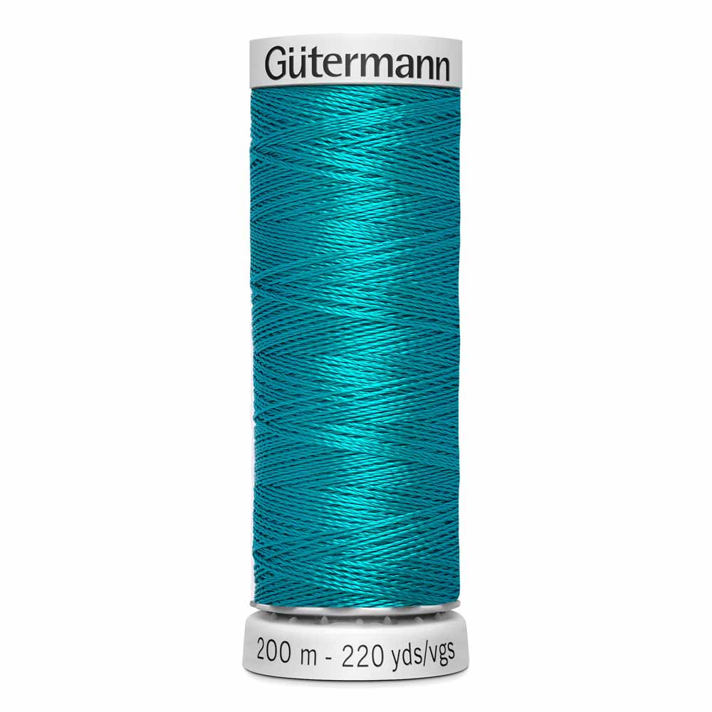 GÜTERMANN Dekor Rayon Thread 200 m - Medium Bright Peacock