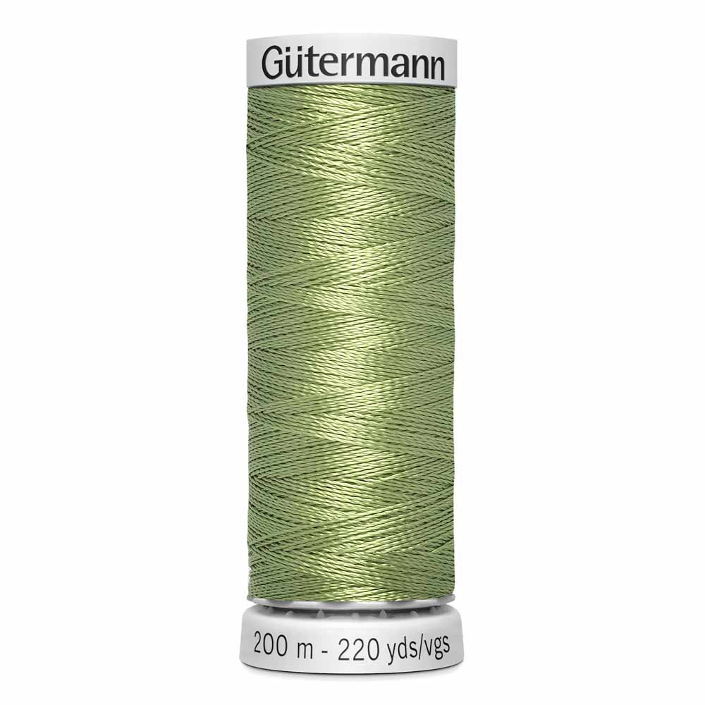 GÜTERMANN Dekor Rayon Thread 200 m - Dark Blue Spruce
