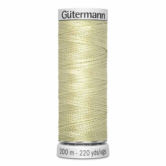 GÜTERMANN Dekor Rayon Thread 200 m - Pastel Yellow Green