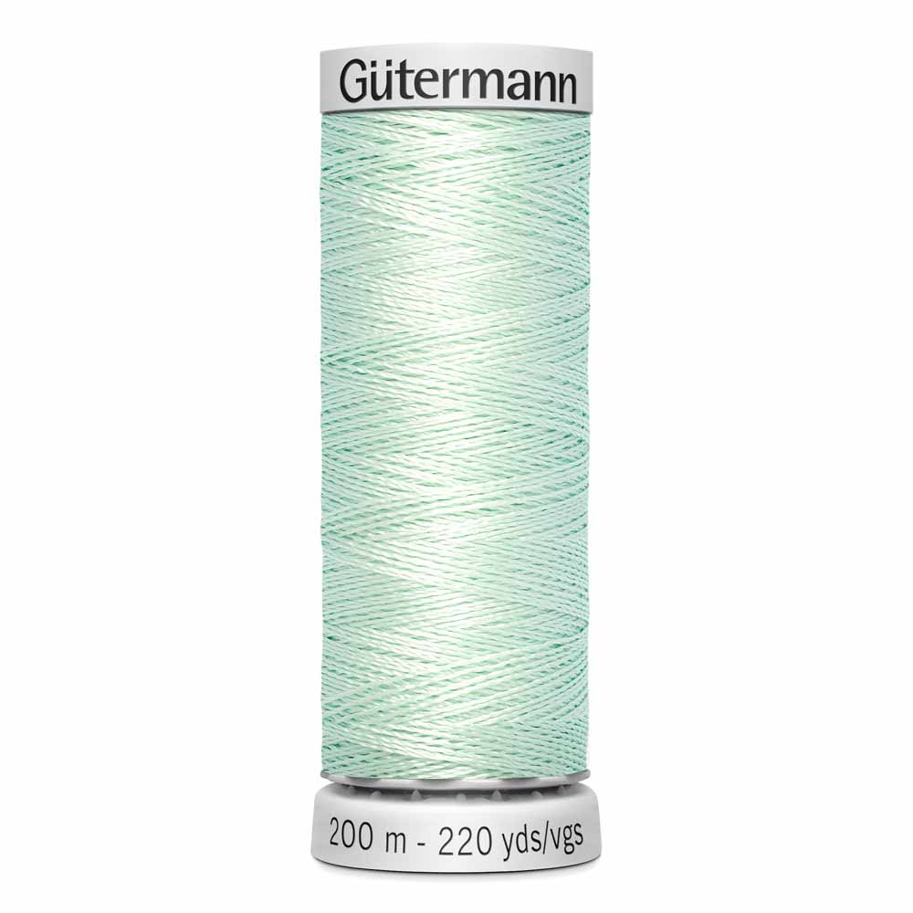 GÜTERMANN Dekor Rayon Thread 200 m - Medium Pastel Mint