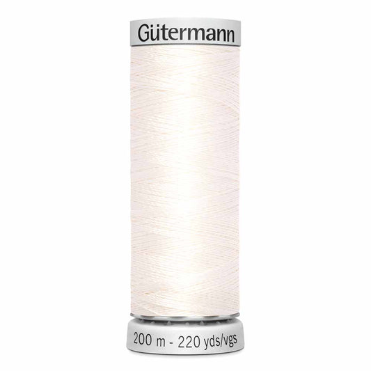 GÜTERMANN Dekor Rayon Embroidery Thread 200 m Silver Shine