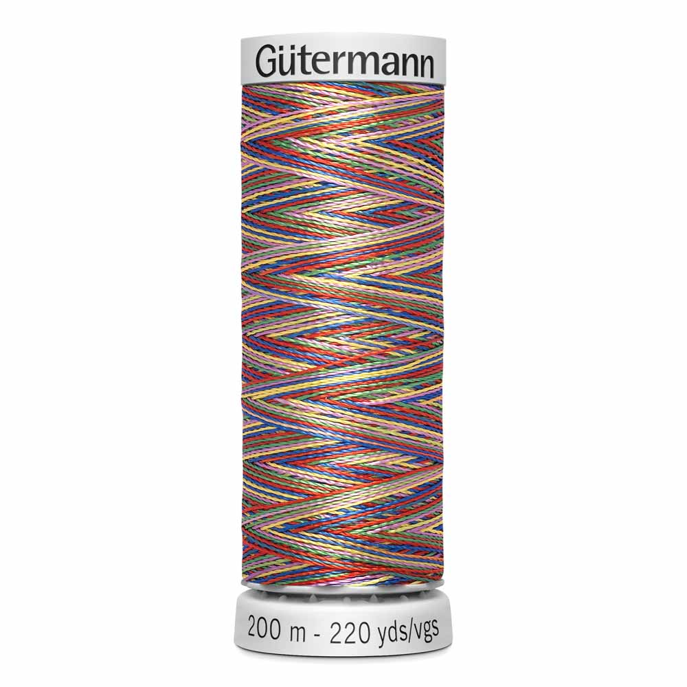 GÜTERMANN Dekor Rayon Thread 200 m Variegated Tuti-Fruti - SKU 4009994