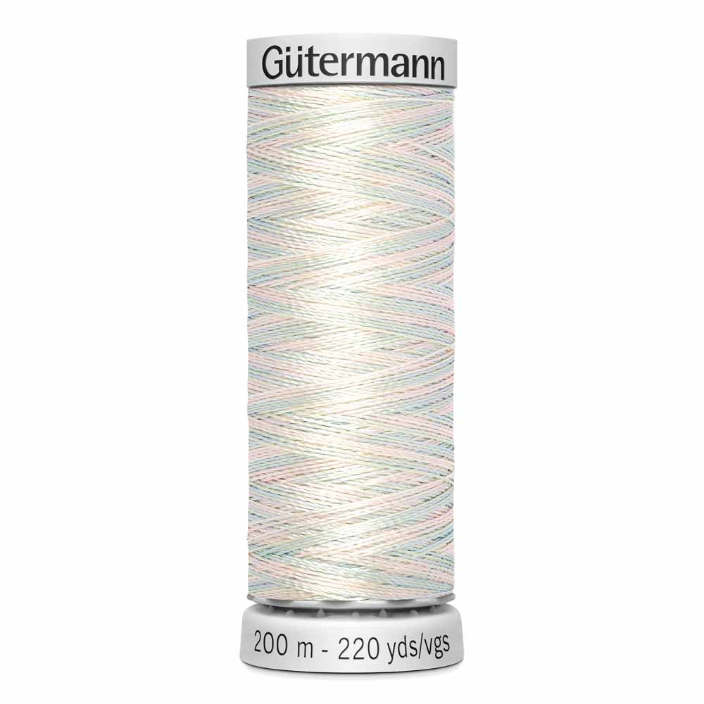 GÜTERMANN Dekor Rayon Thread 200 m Variegated Pastels - SKU 4009996