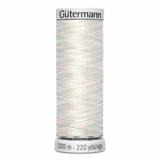GÜTERMANN Dekor Rayon Thread 200 m Variegated Pastels - SKU 4009996