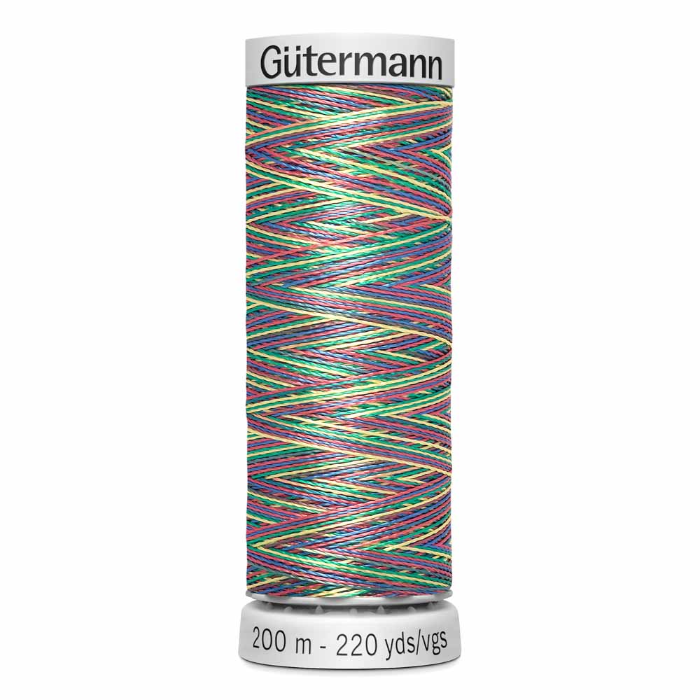 GÜTERMANN Dekor Rayon Thread 200 m Variegated M - SKU 4009998
