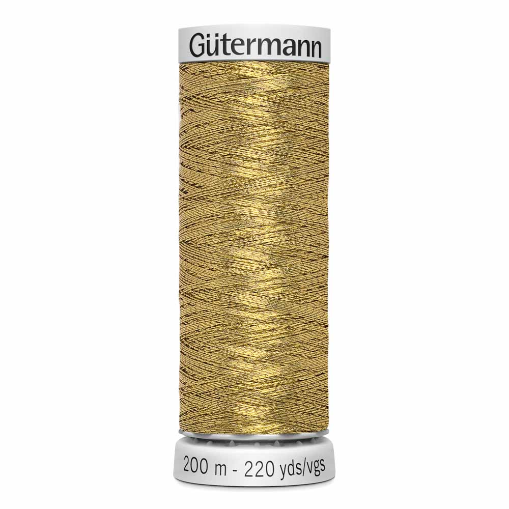 GÜTERMANN Dekor Metallic Thread 200 m - Gold