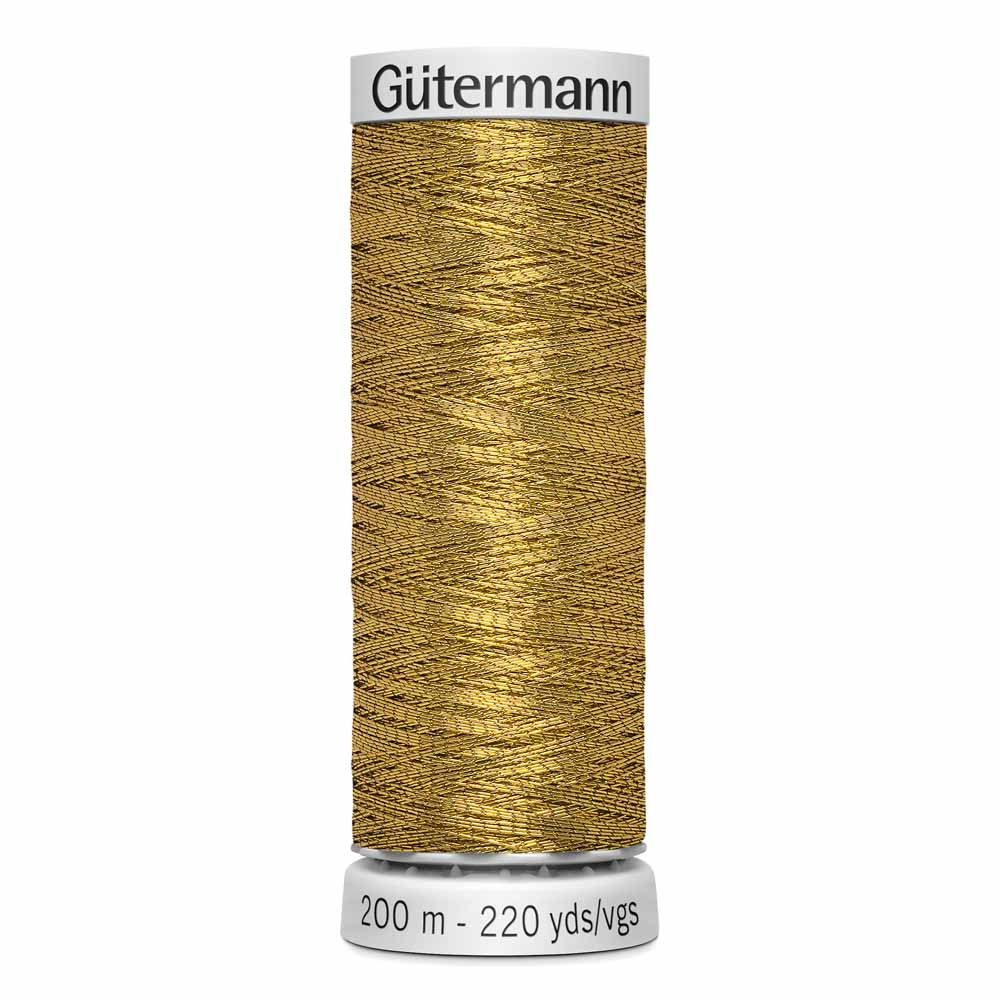 GÜTERMANN Dekor Metallic Thread, Col. 9995, 200 m (219 yd)