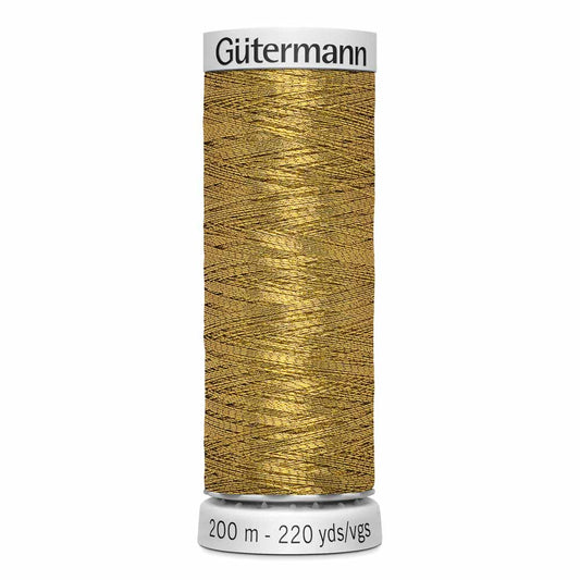 GÜTERMANN Dekor Metallic Thread, Col. 9995, 200 m (219 yd)