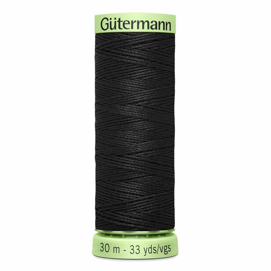 GÜTERMANN Heavy-Duty Top Stitch Thread 30 m Black