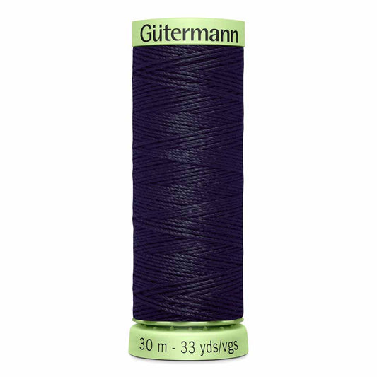 GÜTERMANN Top Stitch Thread No. 30 30 m Charcoal Navy (280)