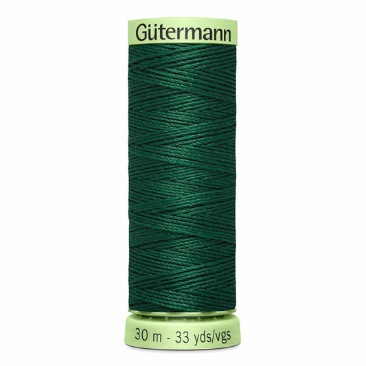 GÜTERMANN Top Stitch Thread No 30 30 m Dark Green #788