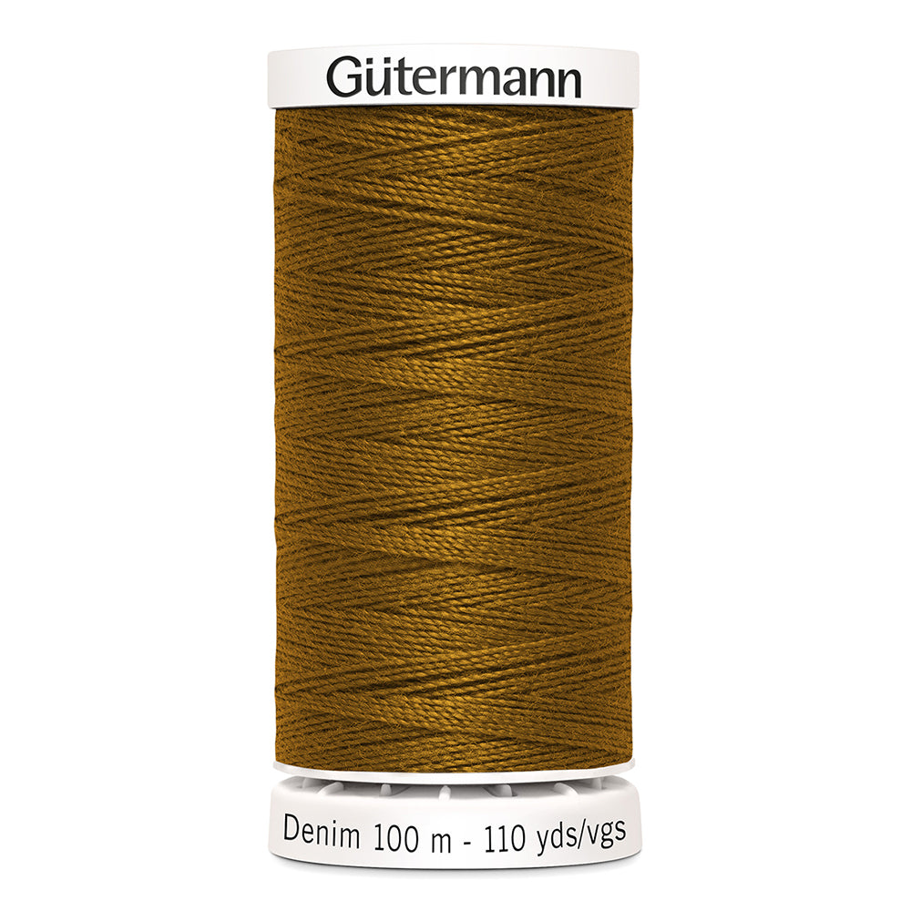 GÜTERMANN Denim Jeans Thread No 50 100 m Copper