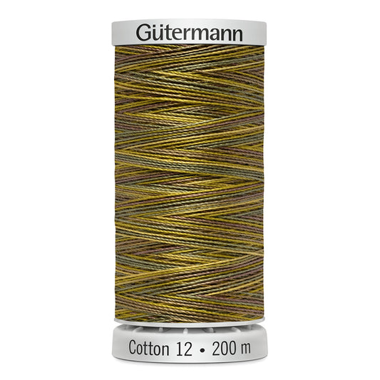 GÜTERMANN Cotton 12wt Mercerized Thread 200m Colour 9914