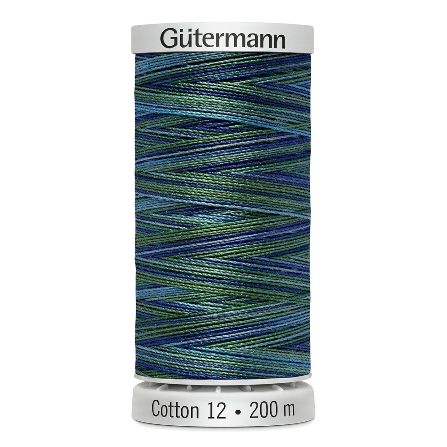 GÜTERMANN Cotton 12 Thread 200 m Colour 4016 Multi