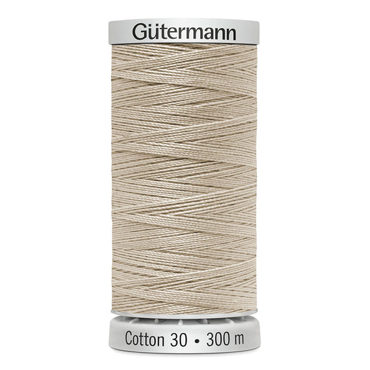 GÜTERMANN Cotton 30 Thread 300 m Light Sand