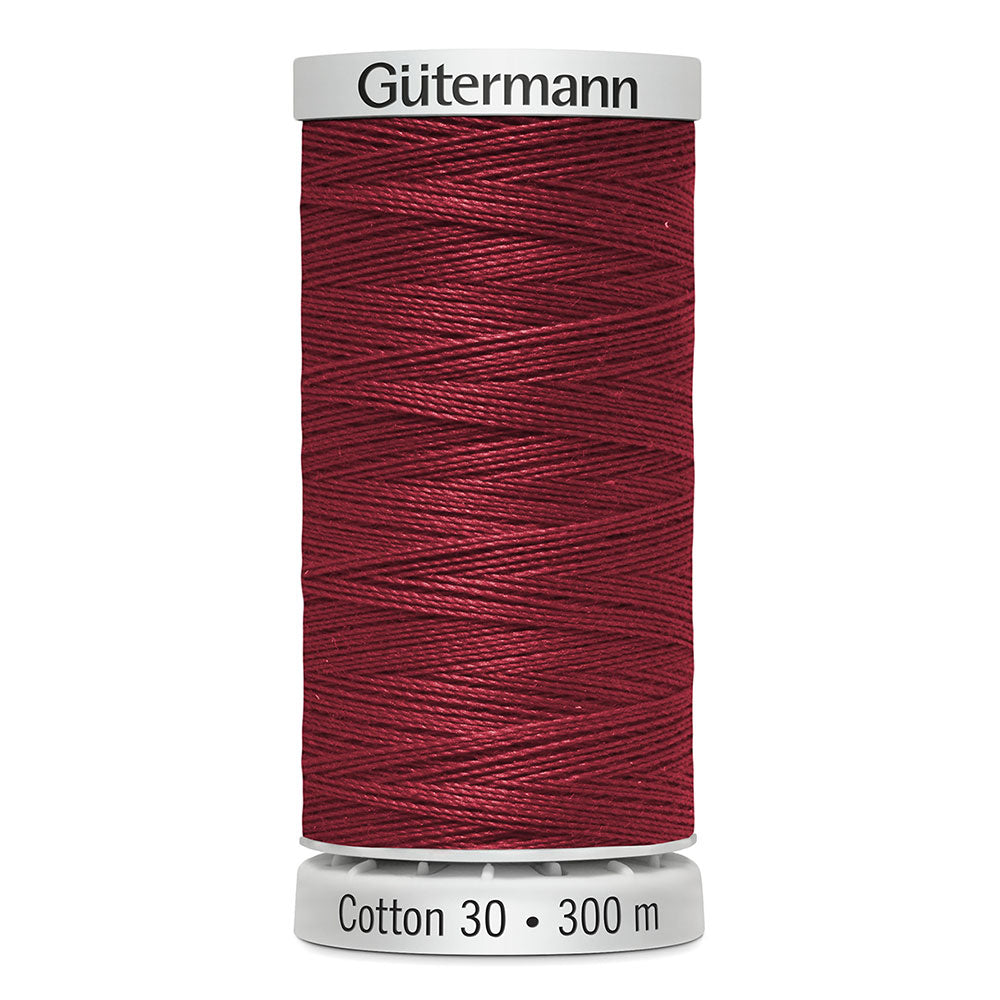 GÜTERMANN Cotton 30 Thread 300 m Burgundy
