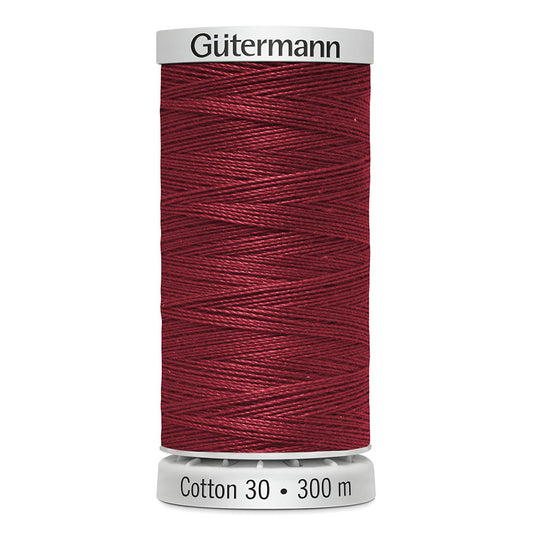 GÜTERMANN Cotton 30 Thread 300 m Burgundy