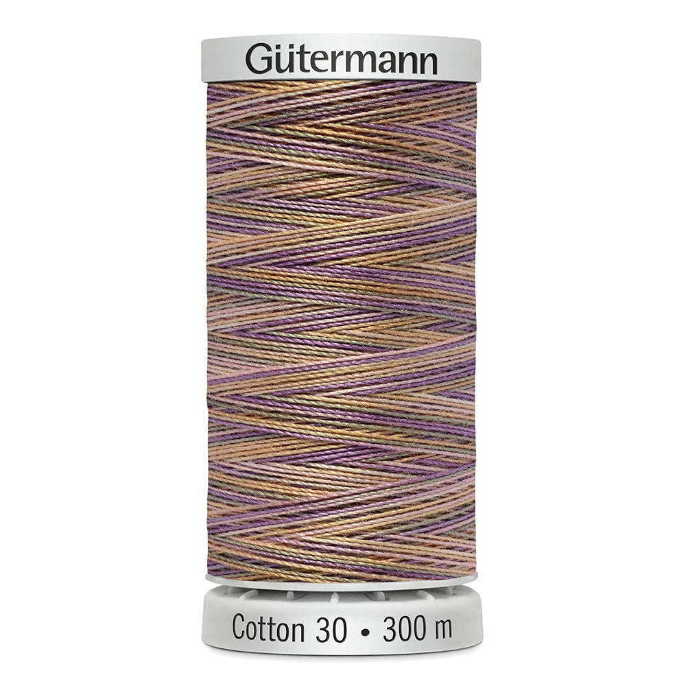 GÜTERMANN Cotton 30 Thread 30 wt 300 m (328 yd) - Wildflower - 1 Spool