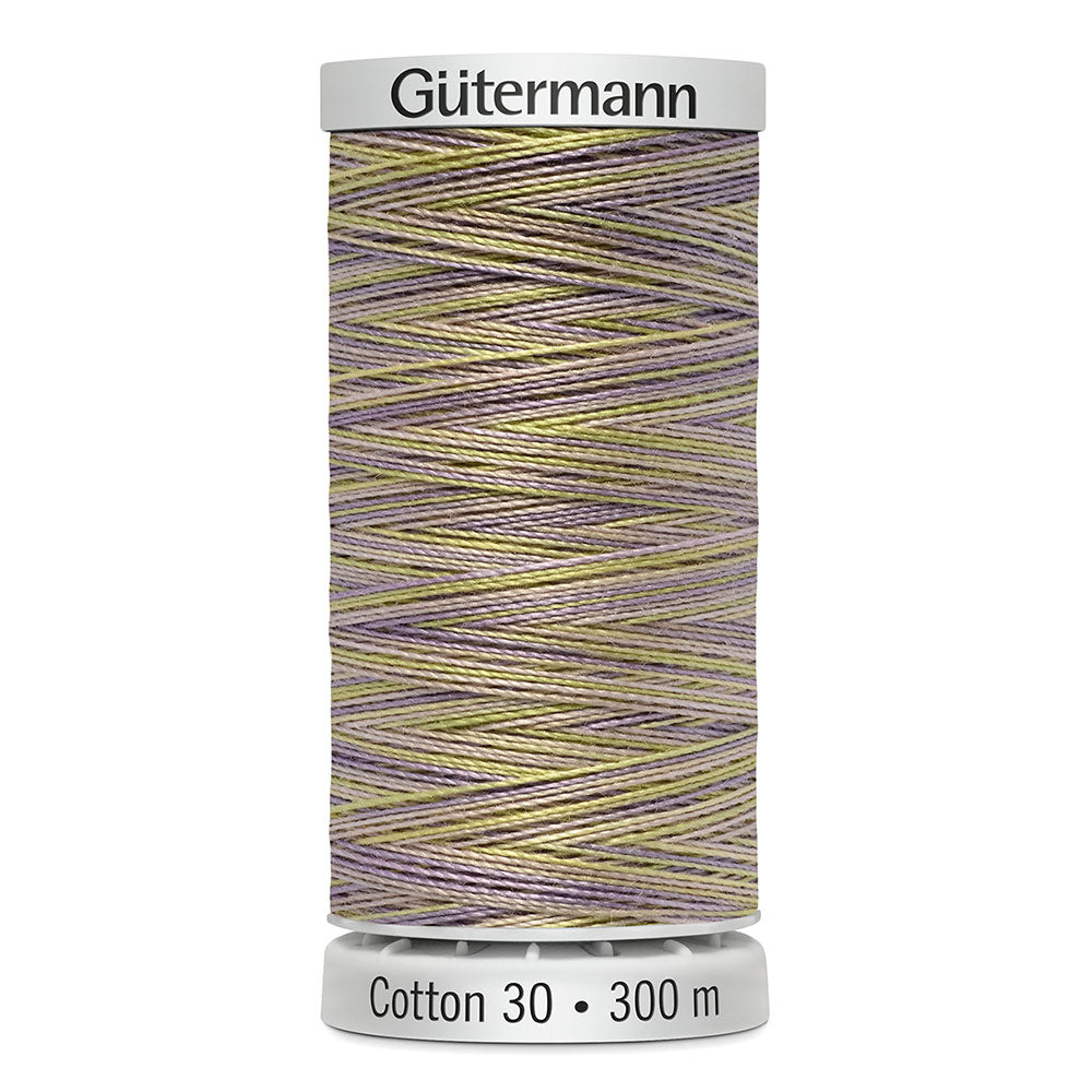 GÜTERMANN Cotton 30 Thread 30 wt 300 m (328 yd) - Heather Hues - 1 Spool