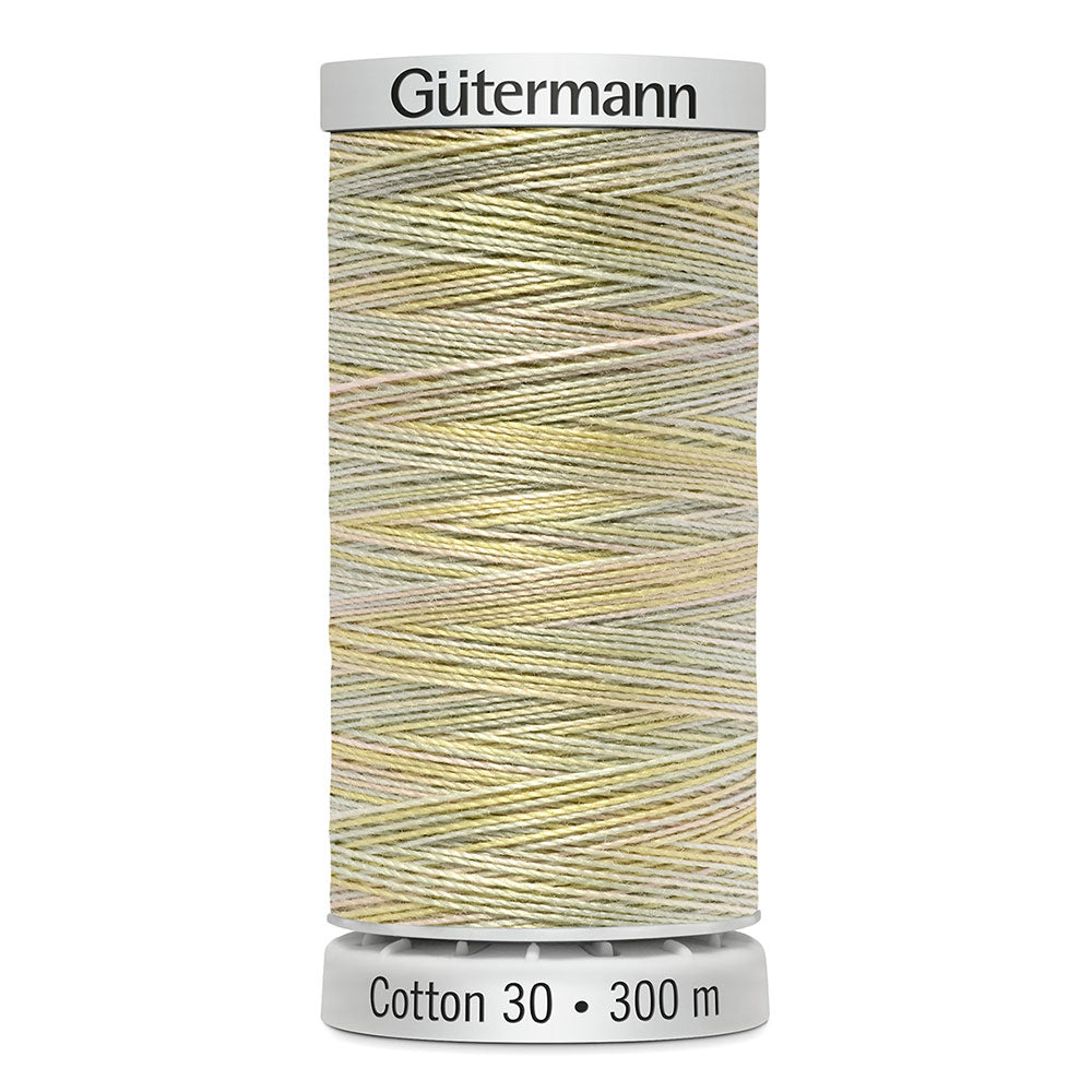 GÜTERMANN Cotton 30 Thread 30 wt 300 m (328 yd) - Cucumber Melon - 1 Spool