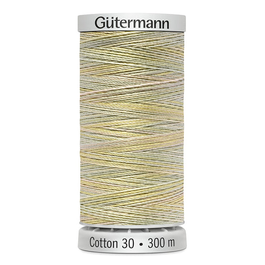 GÜTERMANN Cotton 30 Thread 30 wt 300 m (328 yd) - Cucumber Melon - 1 Spool