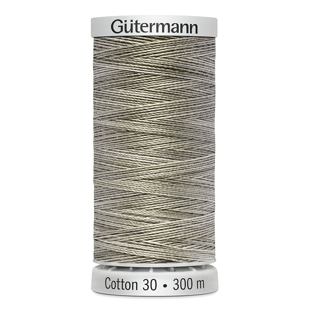 GÜTERMANN Cotton 30wt Thread 300m, Colour 4027 Multi