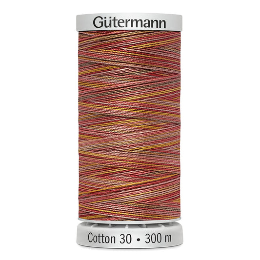 GÜTERMANN Cotton 30 wt thread, Sunset, 300 m (328 yd)