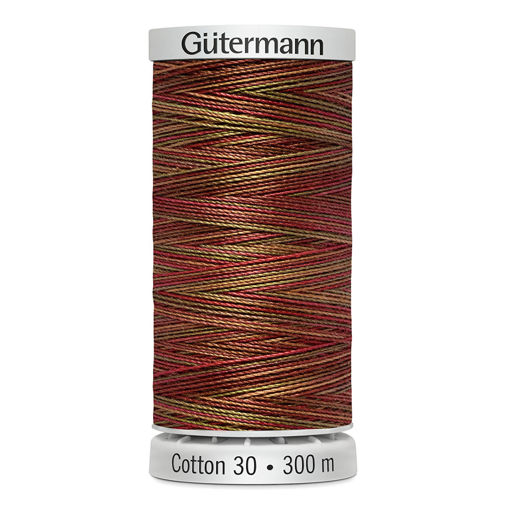 GÜTERMANN Cotton 30 wt Thread 300 m - Rustic Holiday
