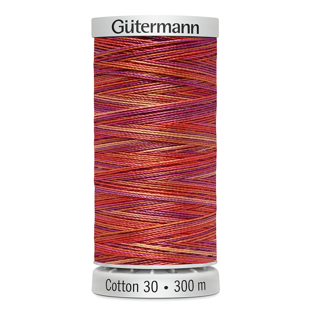 GÜTERMANN Cotton 30wt Thread 300m - Strawberry Daquari