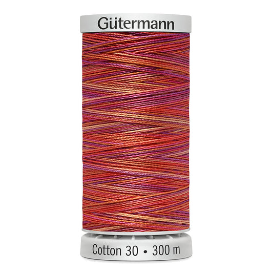 GÜTERMANN Cotton 30 wt thread, Strawberry Daquari, 300 m (328 yd)