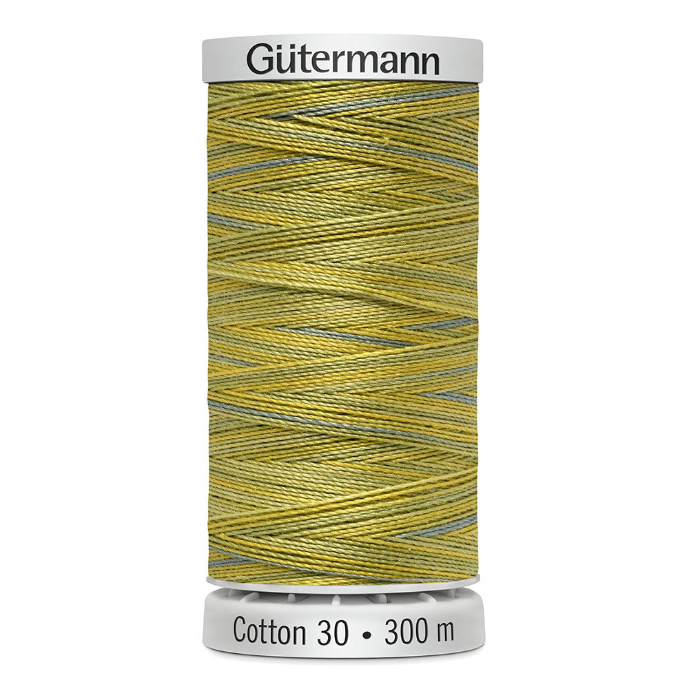 GÜTERMANN Cotton 30wt Thread 300m - Coconut Lime