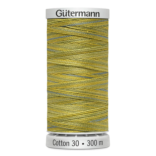 GÜTERMANN Cotton 30 wt thread, Coconut Lime, 300 m (328 yd)