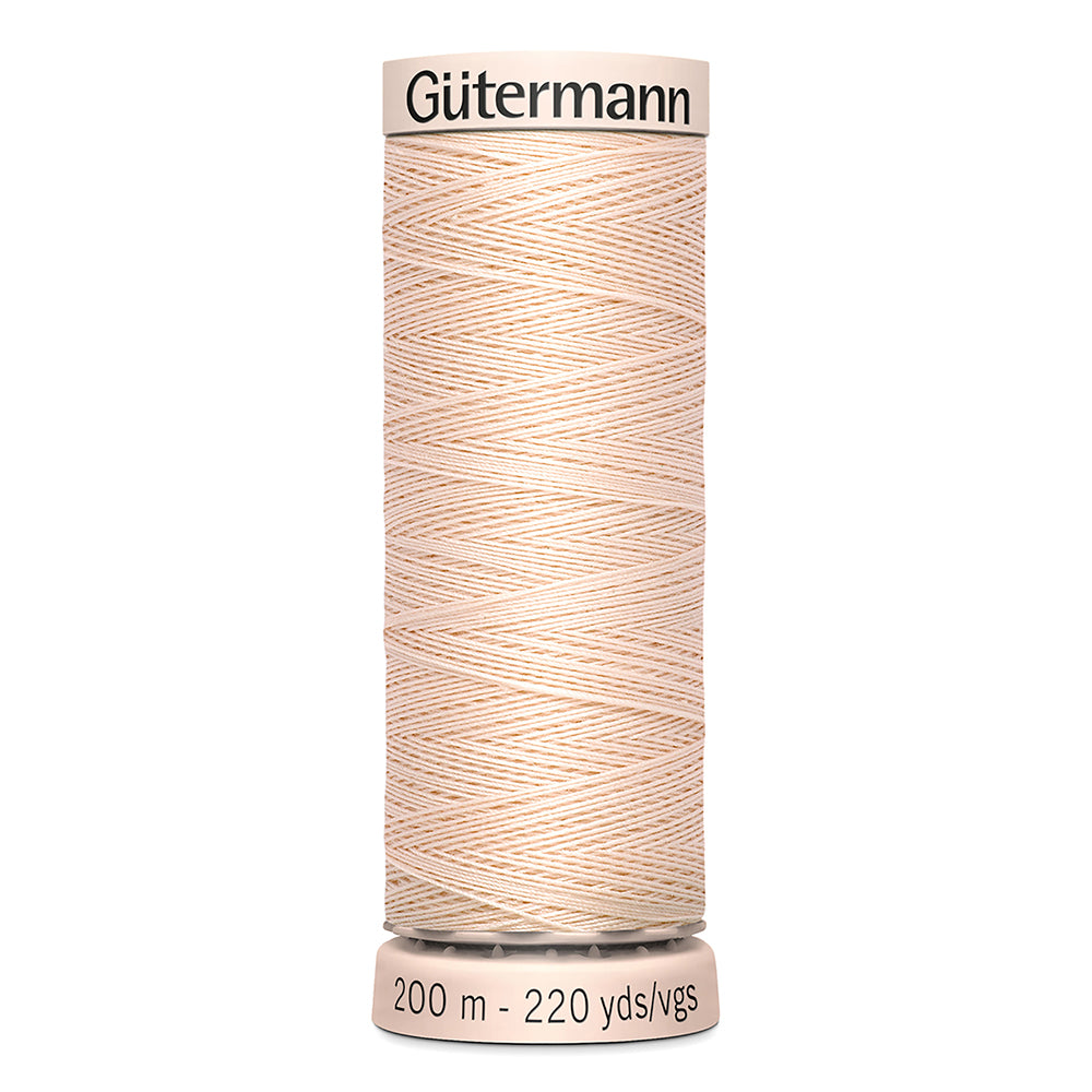 GÜTERMANN Cotton 60wt Thread 200m - Flesh