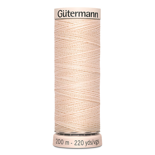 GÜTERMANN Cotton 60 wt thread, Flesh, 200 m (219 yd)