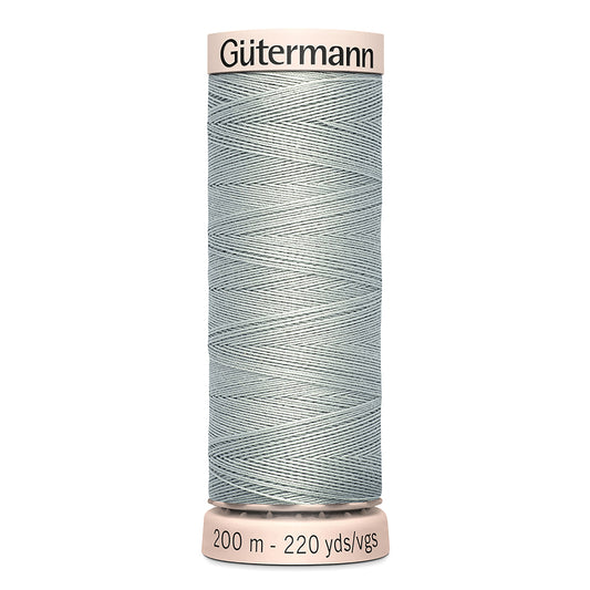 GÜTERMANN Cotton 60 wt thread, Pro Cool Grey, 200 m (219 yd)