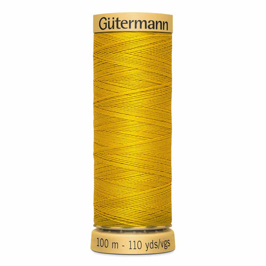 GÜTERMANN Cotton 50 wt thread, Light Topaz, 100 m (109 yd)