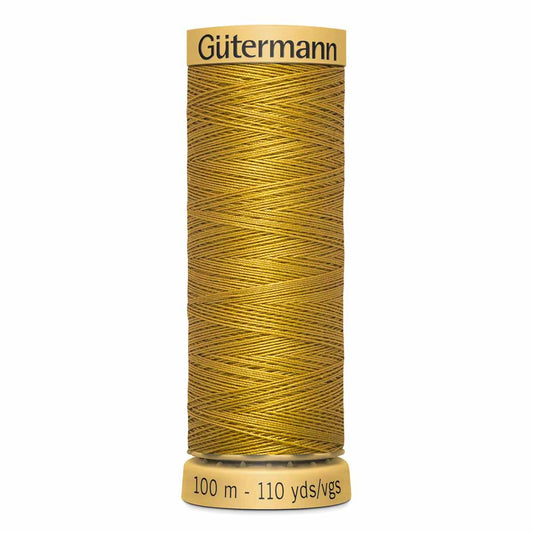 GÜTERMANN Cotton 50 wt thread, Topaz, 100 m (109 yd)