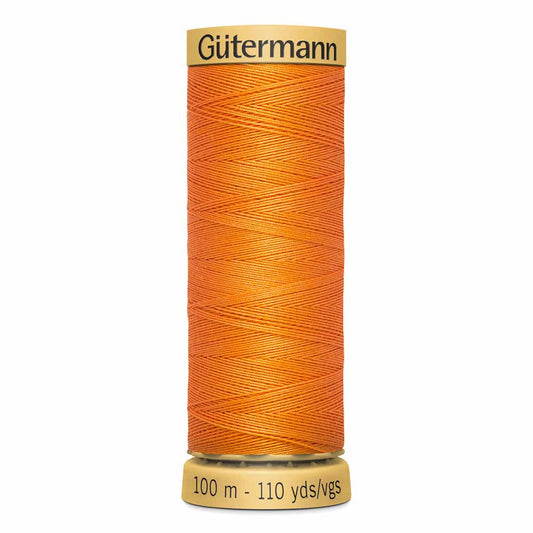 GÜTERMANN Cotton 50 wt thread, Apricot, 100 m (109 yd)