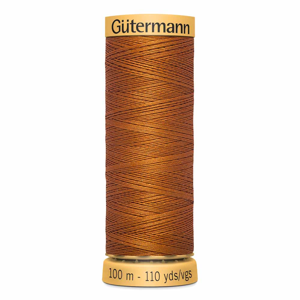 GÜTERMANN Cotton 50wt Thread 100m - Copper