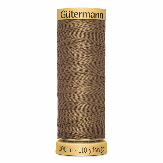 GÜTERMANN Cotton 50 wt thread, Cork, 100 m (109 yd)
