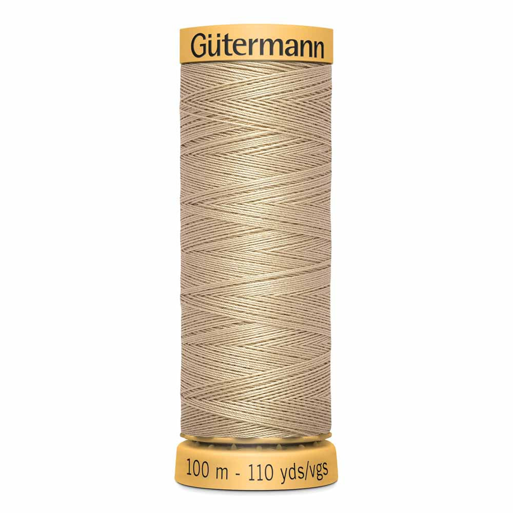 GÜTERMANN Cotton 50wt Thread 100m - Sahara