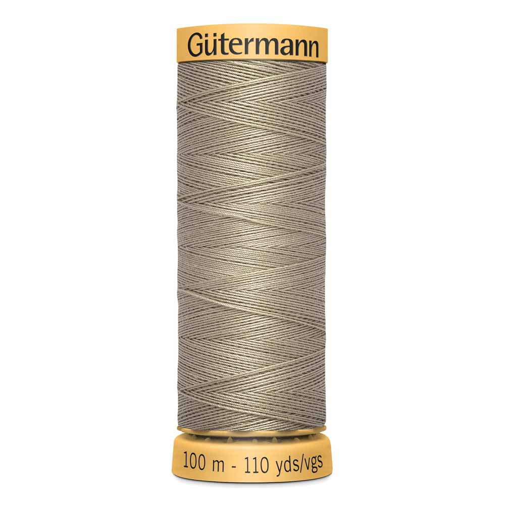 GÜTERMANN Cotton 50wt Thread 100m - Dover Beige