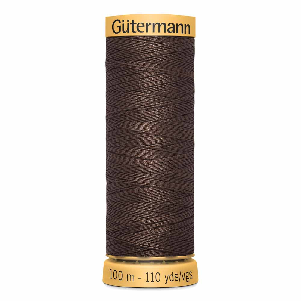 GÜTERMANN Cotton 50wt Thread 100m - Walnut