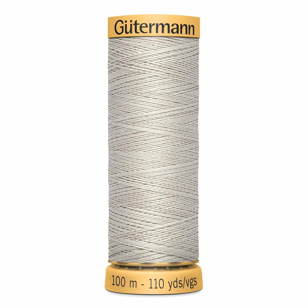 GÜTERMANN Cotton 50wt Thread 100m - Bone