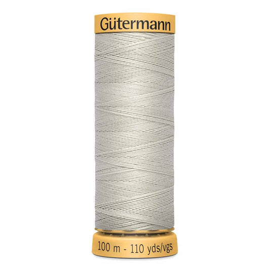 GÜTERMANN Mercerized Cotton Thread 50Wt 100 m Colour 3210 (Sandy Beige)