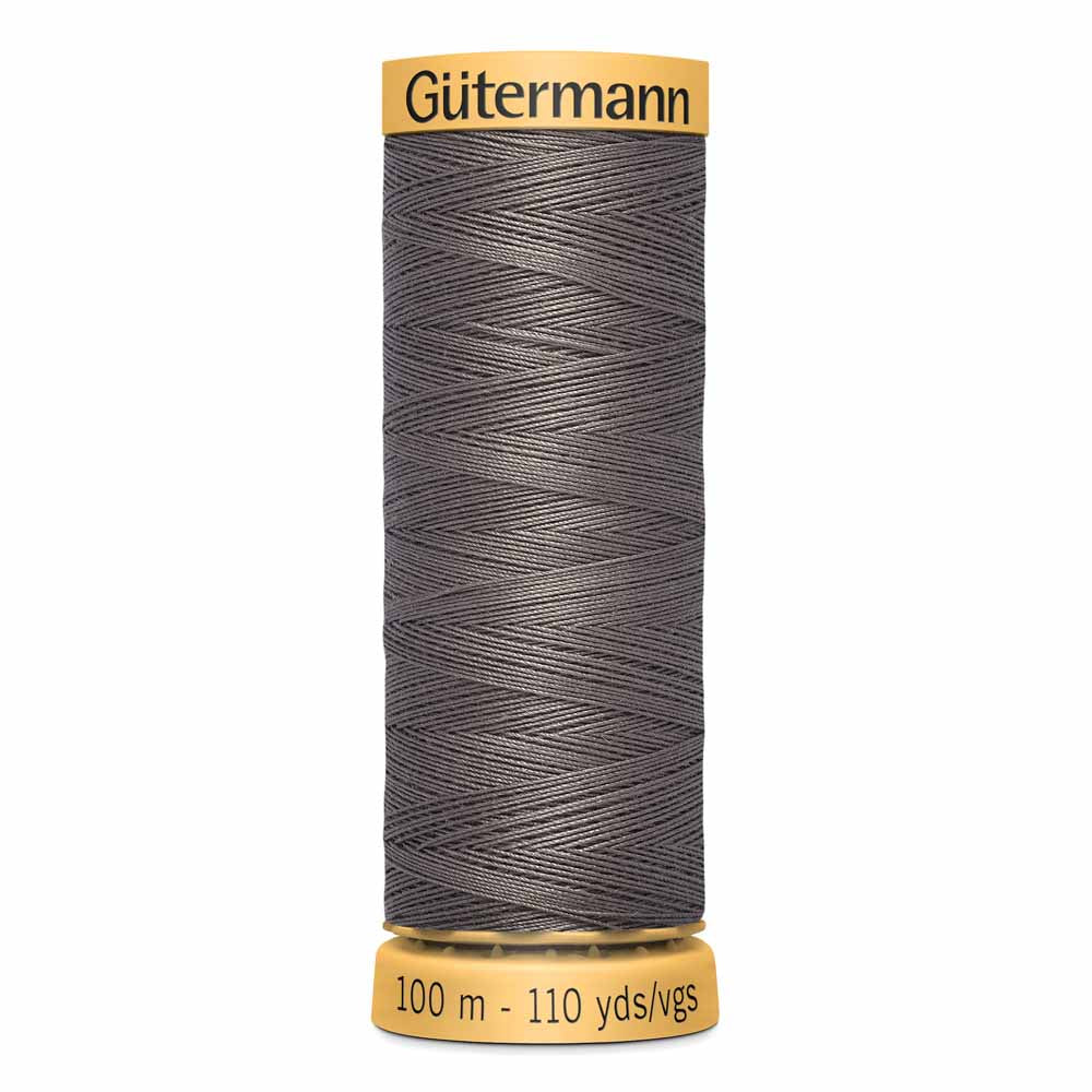 GÜTERMANN Cotton 50 Sewing Thread 100 m Dark Khaki (3630)