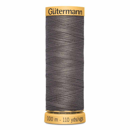 GÜTERMANN Cotton 50 Sewing Thread 100 m Dark Khaki (3630)