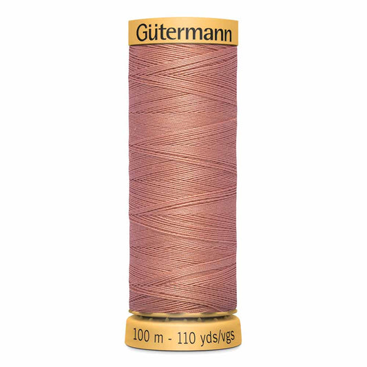 GÜTERMANN Cotton 50 Sewing Thread 100 m Sunkissed Coral (4860)