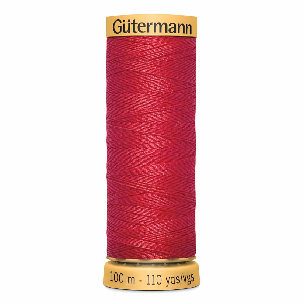 GÜTERMANN Cotton 50 Sewing Thread 100 m Red (4915)